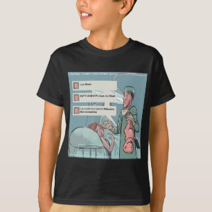 Camiseta Nacido Para Twittear Dibujos Divertidos