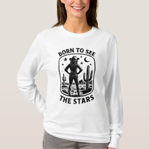 Camiseta Nacido para ver las estrellas