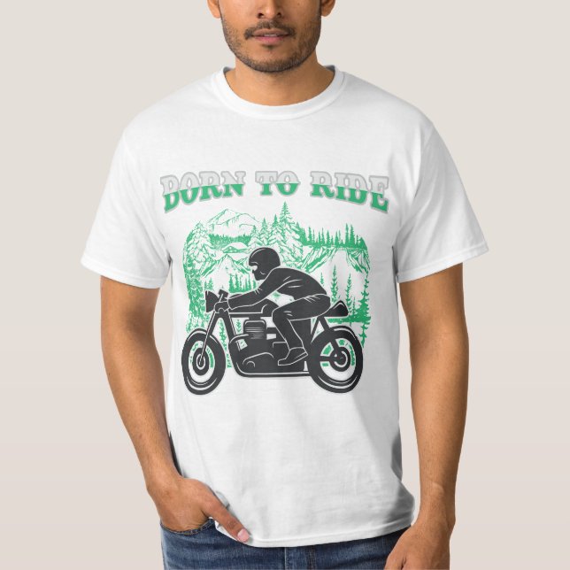 Camiseta Nacido para viajar (Anverso)