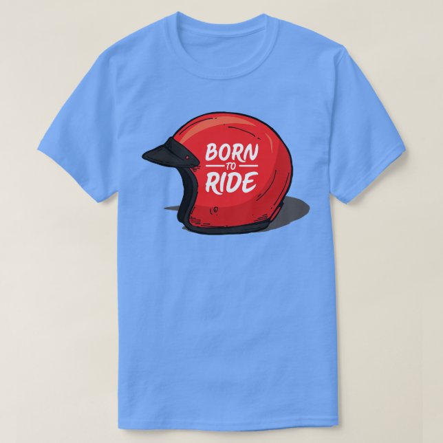 Camiseta Nacido para viajar (Diseño del anverso)