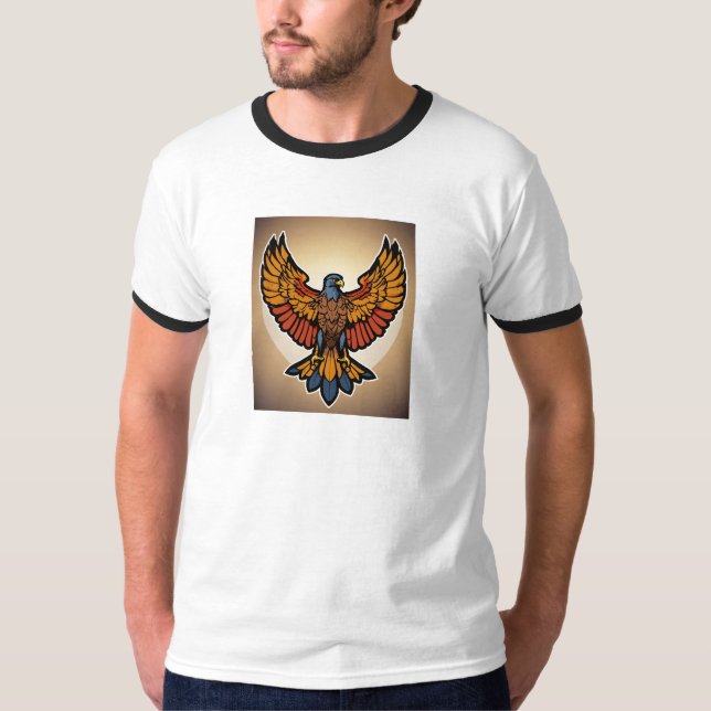 Camiseta "Nacido para volar" (Anverso)