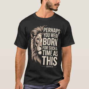 Camiseta Nacido Por Un Tiempo Como Este Ester 4_14 Cristian