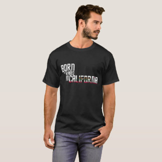 Camiseta Nacido y aumentado en diseño del regalo de