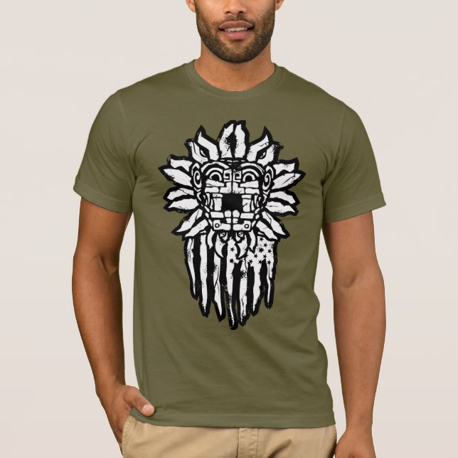 Camiseta Nacido y aumentado: Quetzalcoatl (Anverso)