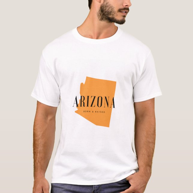 Camiseta Nacido y criado en Arizona (Anverso)