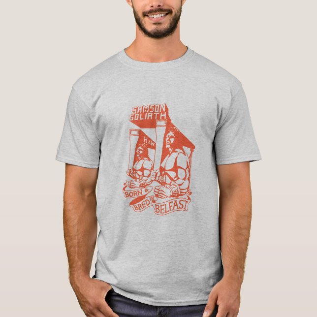 Camiseta Nacido y criado en Belfast (Anverso)