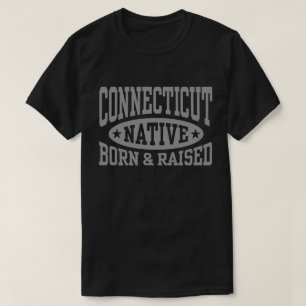 Camiseta Nacido y criado en Connecticut