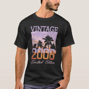 Camiseta Nacidos en 2006 Hombres Mujeres 20 Años Limitado