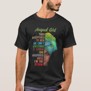 Camiseta Nacidos en abril Susurraron Tormenta Leo Virgo