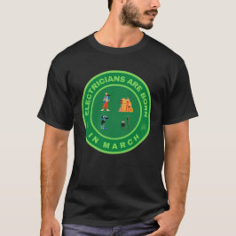 Camiseta Nacidos en marzo de diseño alternativo