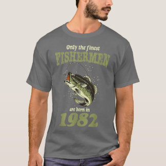 Camiseta Nacieron 40 pescadores divertidos