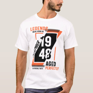 Camiseta Nacieron 73 Leyendas De Cumpleaños En Diciembre De