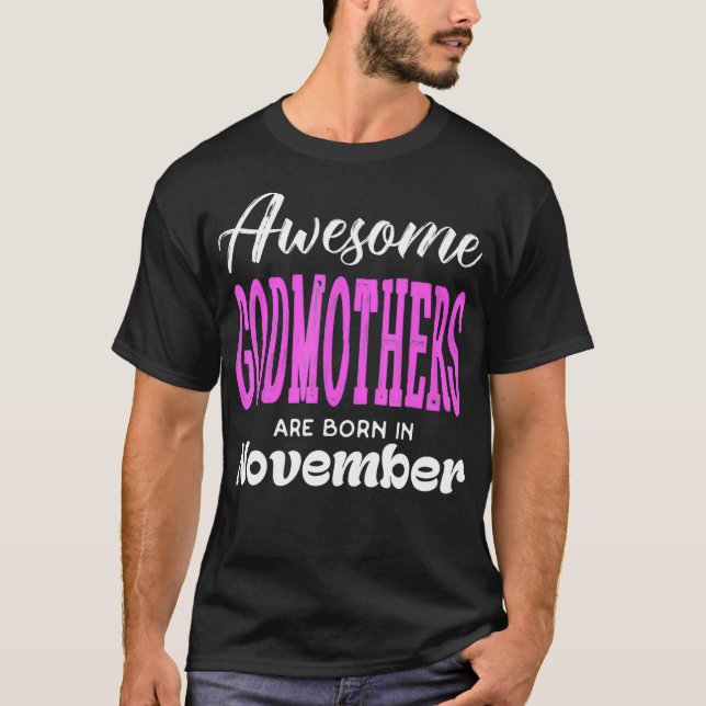 Camiseta Nacieron Divertidas Madres Maricas En Noviembre (Anverso)