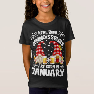 Camiseta Nacieron divertidos Gnomes de Cumpleaños Connoisse