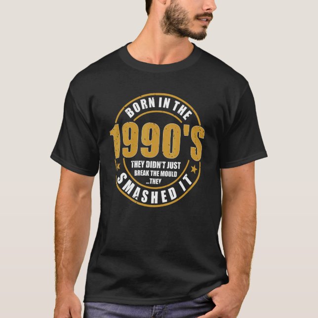 Camiseta Nacieron en los años 90 y rompieron el Nacimiento  (Anverso)