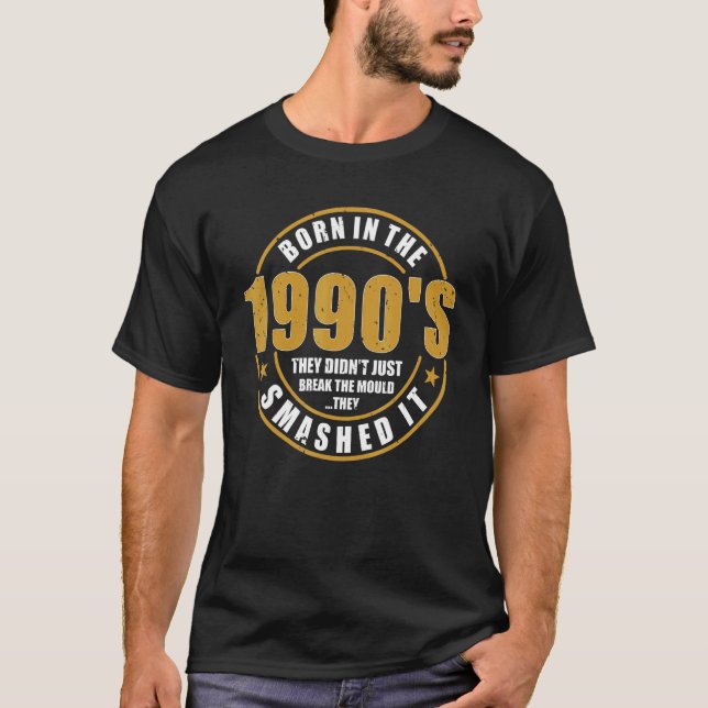 Camiseta Nacieron en los años 90 y rompieron el Nacimiento  (Anverso)
