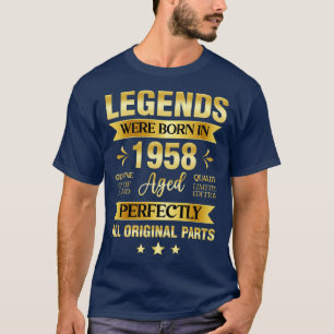 Camiseta Nacieron Leyendas En 1958