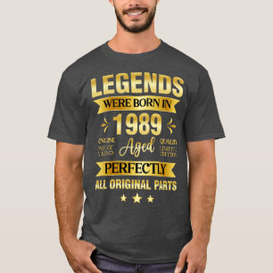Camiseta Nacieron Leyendas En 1989