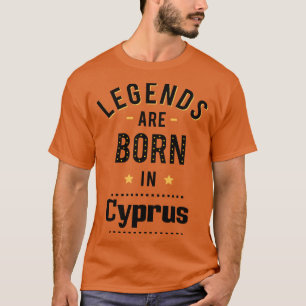 Camiseta Nacieron Leyendas En Chipre