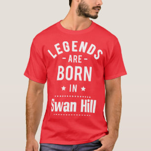 Camiseta Nacieron Leyendas En Swan Hill 1