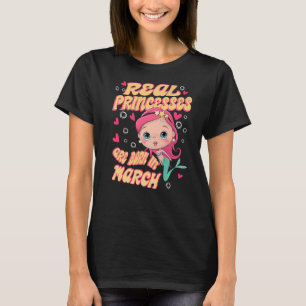 Camiseta Nacieron Princesas Reales En El Cumpleaños De La S