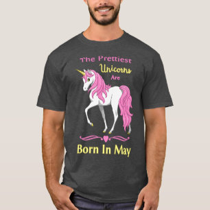 Camiseta Nacieron Unicornios Rosados En Mayo 