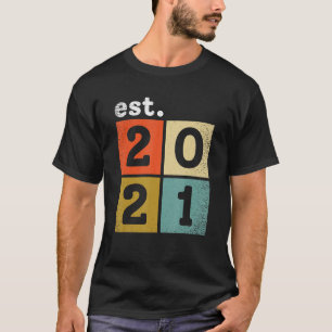 Camiseta Nacimiento 2021 retro y cosecha diseñado