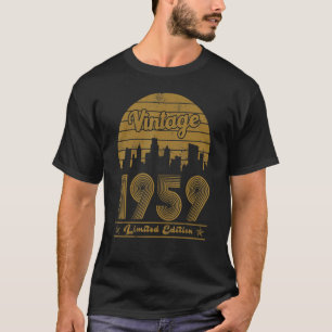 Camiseta Nacimiento De 64 Años En Hombres De 1959