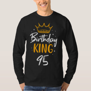 Camiseta Nacimiento de 95 años Rey 95º Nacimiento Familia P