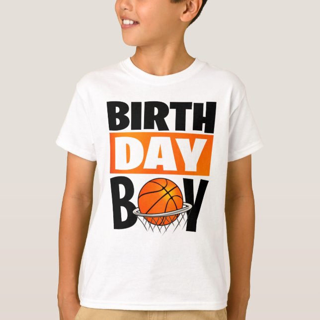 Camiseta Nacimiento de Baloncesto (Anverso)
