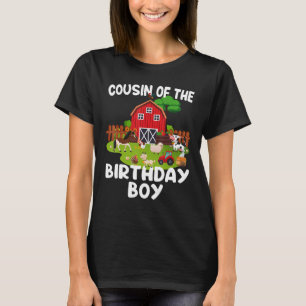 Camiseta Nacimiento de Barnyard Granja Animales Primo Niño