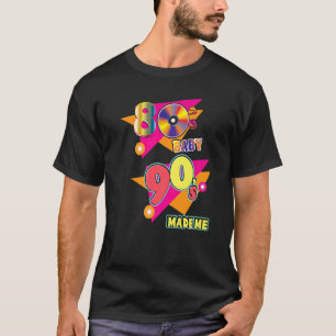 Camiseta Nacimiento de bebé 90 de 80 me hizo retro de boome
