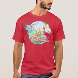 Camiseta Nacimiento De Birb cockatiel