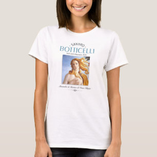 Camiseta Nacimiento de Botticelli de Venus Pintura y Painte