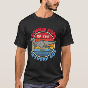 Camiseta Nacimiento De Hombre Yo Bono Papá I Velociraptor I