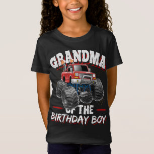 Camiseta Nacimiento de la abuela del monstruo de cumpleaños