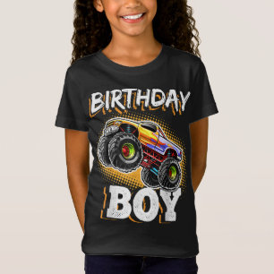Camiseta Nacimiento de la fiesta de cumpleaños del niño mon