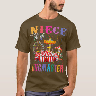 Camiseta Nacimiento de la sobrina del circo de Ringmaster