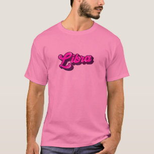 Camiseta Nacimiento de las mujeres libias Gráfica rosa de l