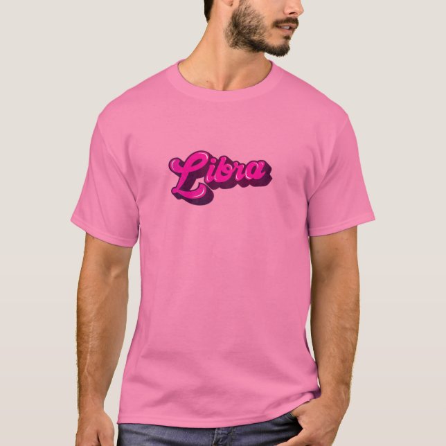 Camiseta Nacimiento de las mujeres libias Gráfica rosa de l (Anverso)