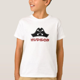 Camiseta Nacimiento de los piratas del negro rojo + Chica b