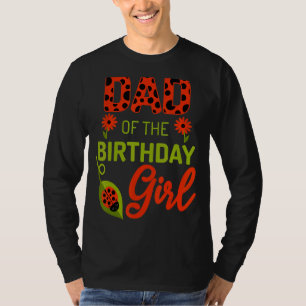 Camiseta Nacimiento De Mariquita De Cumpleaños De La Chica