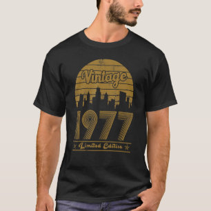 Camiseta Nacimiento De Mujeres De 46 Años En 1977