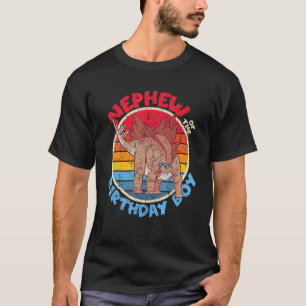 Camiseta Nacimiento De Niño Nefew I Stegosaurus I Family Ma