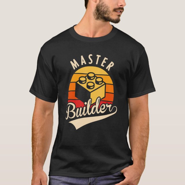 Camiseta Nacimiento de niños y adultos de construcción de b (Anverso)