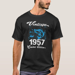 Camiseta Nacimiento de pescadores de 65 años de antigüedad 