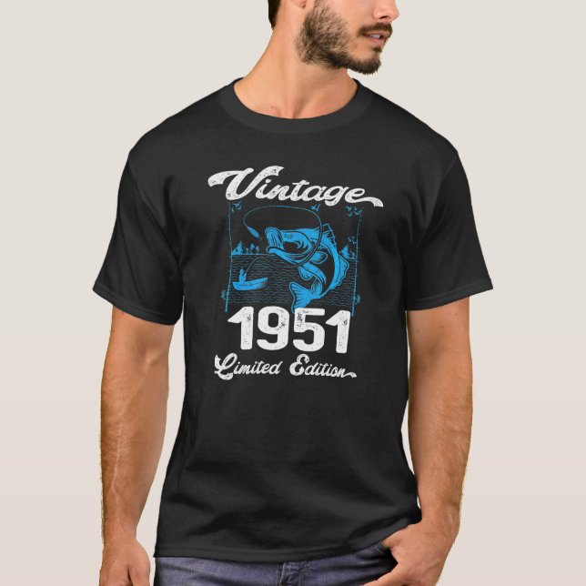 Camiseta Nacimiento de pescadores de 71 años de antigüedad  (Anverso)