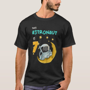 Camiseta Nacimiento de Planeta Universo Astronauta de la Ga