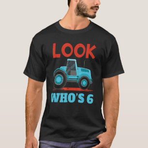 Camiseta Nacimiento de una granja de 6 años de edad