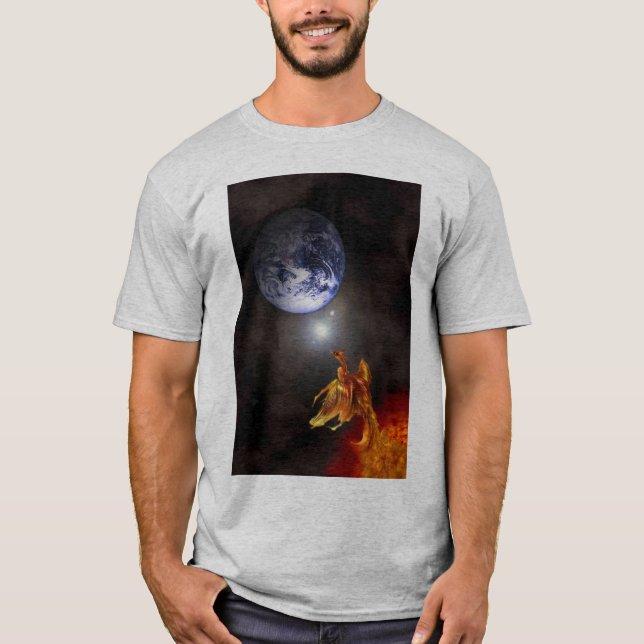 Camiseta Nacimiento de una Phoenix (Anverso)